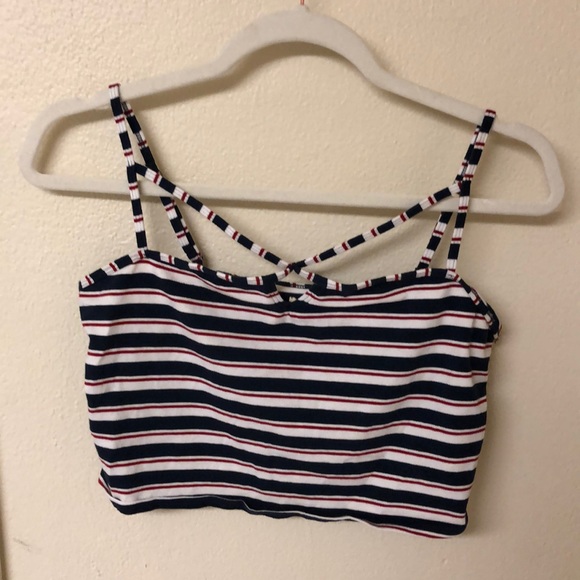 Tops - Hollister Cropped tank top